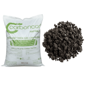 Bê tông nhựa nguội Carboncor Asphalt CA 9.5 (Bao 25kg): Sản phẩm bán chạy số 1 cho vá ổ gà & đường ngõ xóm